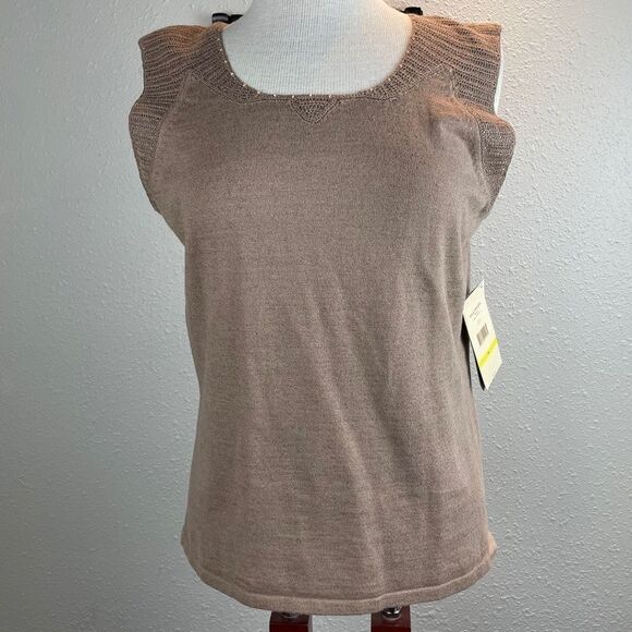 NWT Multiples Dress Tank Top Size M - Picture 1 of 10